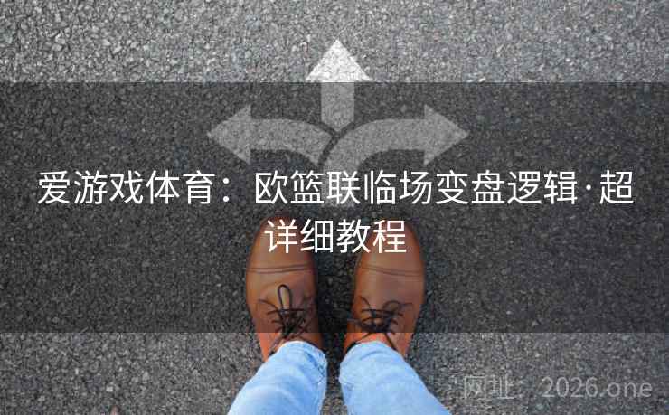 爱游戏体育：欧篮联临场变盘逻辑·超详细教程