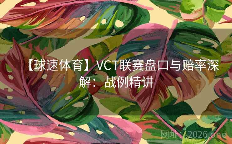 【球速体育】VCT联赛盘口与赔率深解：战例精讲  第2张