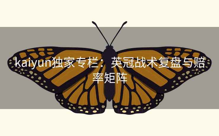 kaiyun独家专栏：英冠战术复盘与赔率矩阵  第2张